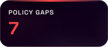 Policy Gaps